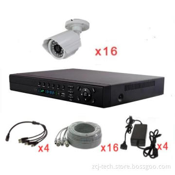 16 Chcctv DVR System with 420tvl Plastic Camera (ZCJ-D2016W-11AA1PN3604S)